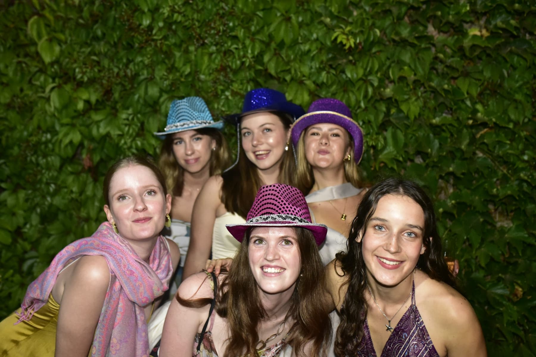 Wedding guests enjoying photo booth Cape Town venue